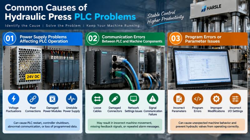 Hydraulic Press PLC Problems