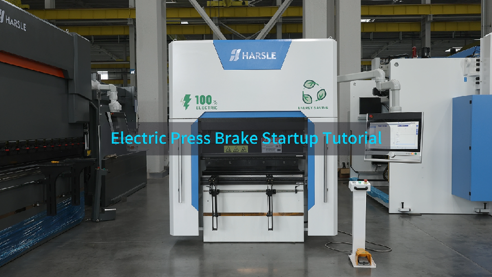 How to Perform Electric Press Brake Operation Correctly?