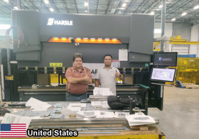 HARSLE Press Brake Software Upgrade Unlocks US Client Potential