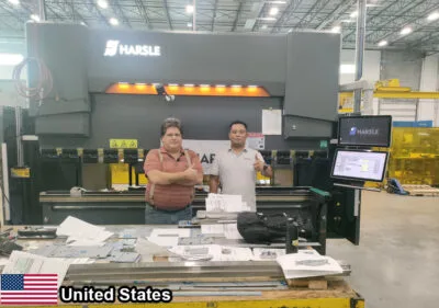 HARSLE Press Brake Software Upgrade Unlocks US Client Potential
