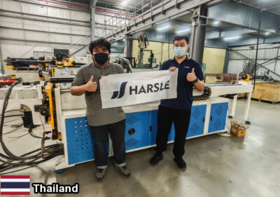 HARSLE Tube Bending Machine Training Boosts Thailand Output