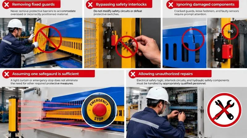 What Shearing Machine Safety Guards Are Required?