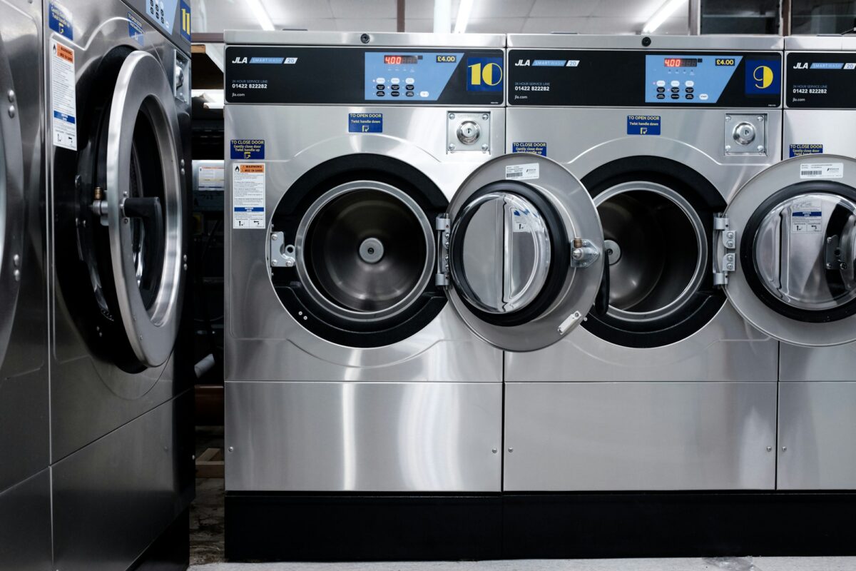 Stainless steel washing machines