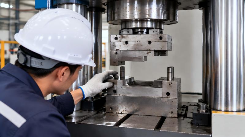 Hydraulic Press Tool Damage