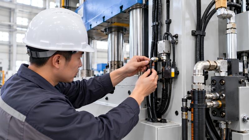 How to Diagnose Hydraulic Press Sensor Errors?
