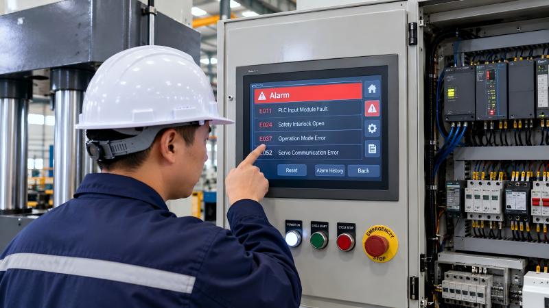 Why Are Hydraulic Press Control Buttons Not Working?