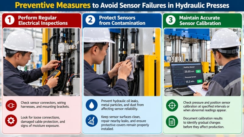 How to Diagnose Hydraulic Press Sensor Errors?