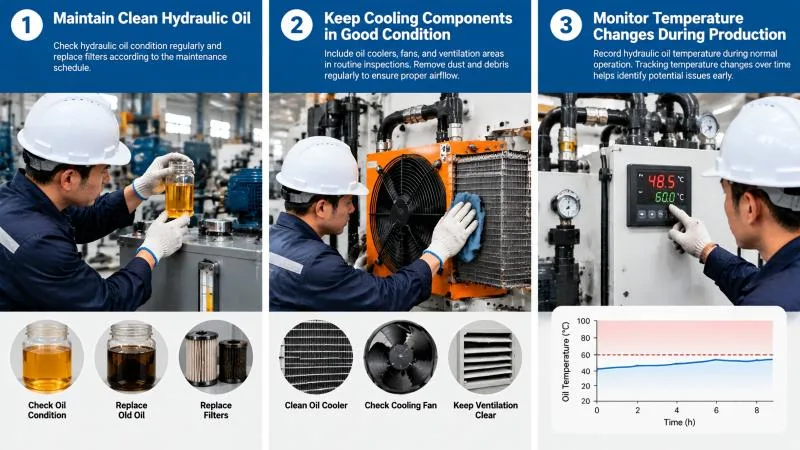 How to Fix Hydraulic System Heat Problems?