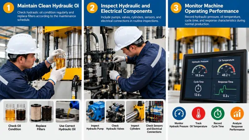 How to Fix Slow Response in Hydraulic Press Systems?