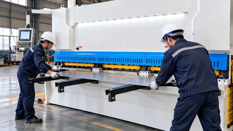 Operator Positioning for Metal Shears