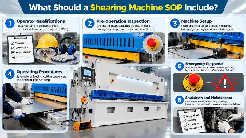 Shearing Machine Standard Operating Procedure