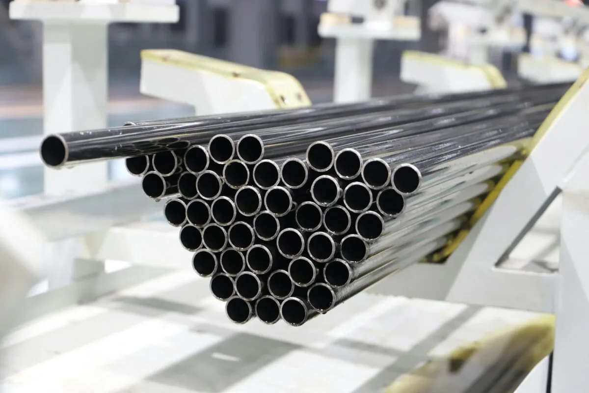 Bundle of stainless steel tubes