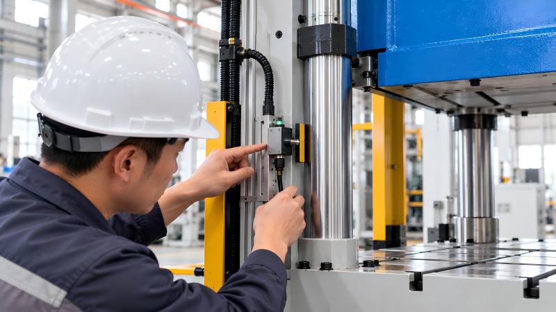 How to Diagnose Hydraulic Press Sensor Errors?