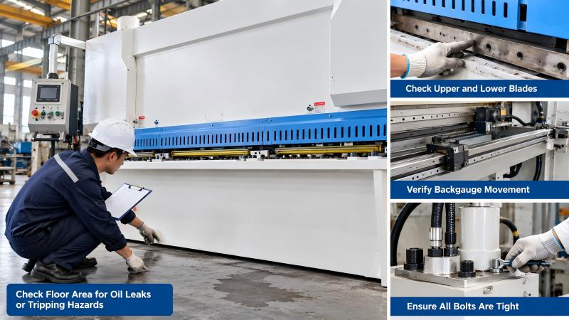Hydraulic Shearing Machine Safety Operating Procedures