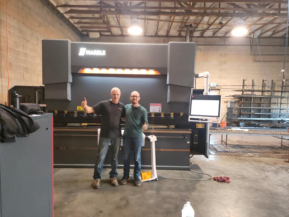 Press Brake Installation Support